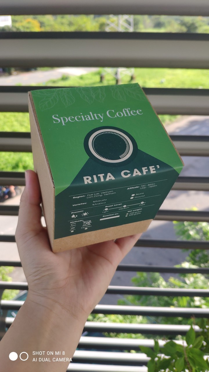 2 Hộp cà phê phin giấy specialty coffee- Rita Cafe'