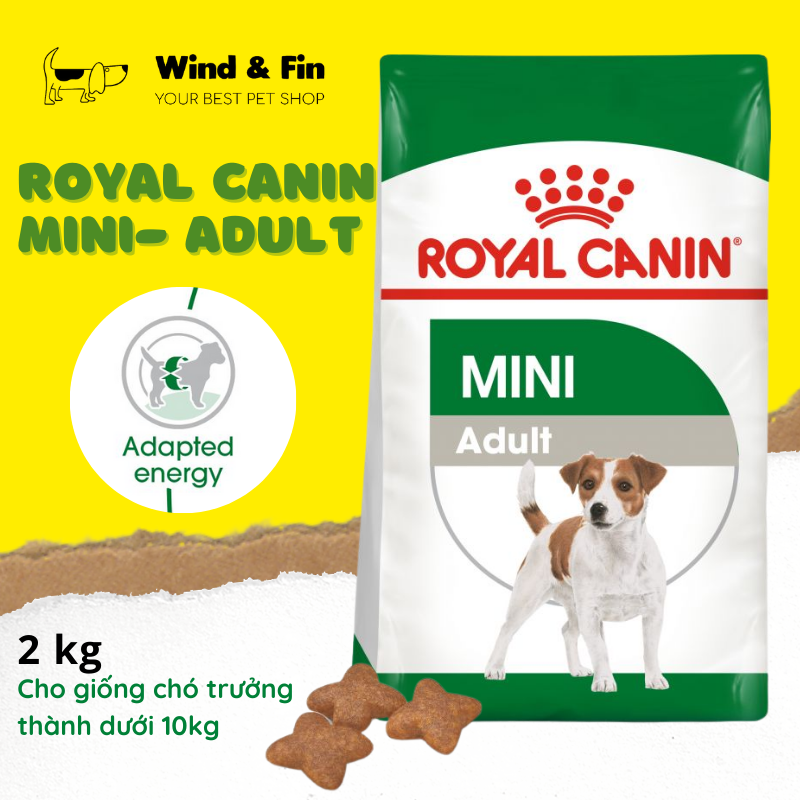 Thức ăn cho chó royal canin minu adult 2kg