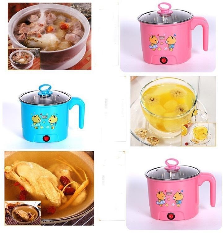 Nồi lẩu điện đa năng- ca nấu mì- dụng cụ hâm nóng thức ăn