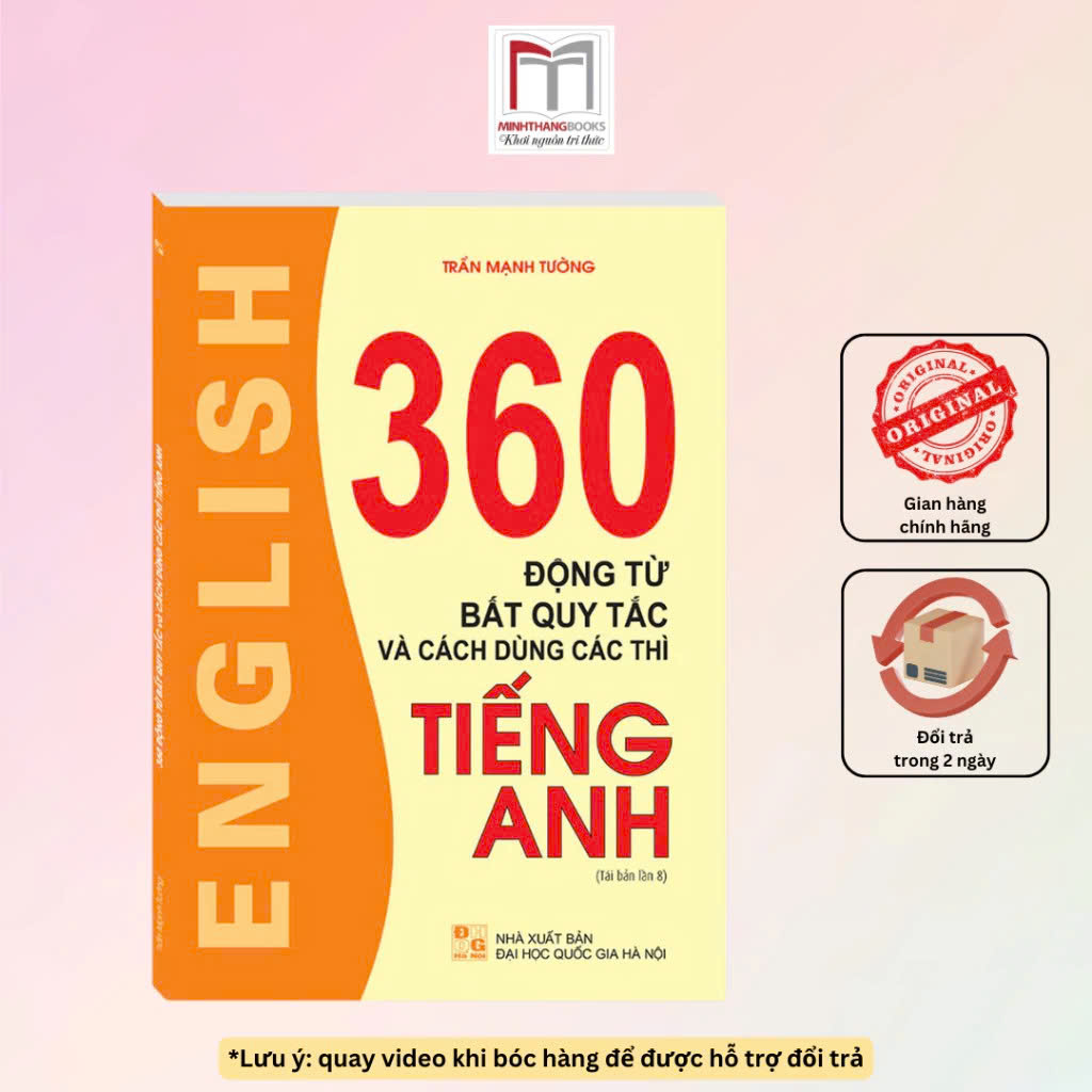 360 Irregular Verbs and How to Use Them in English (No Color)