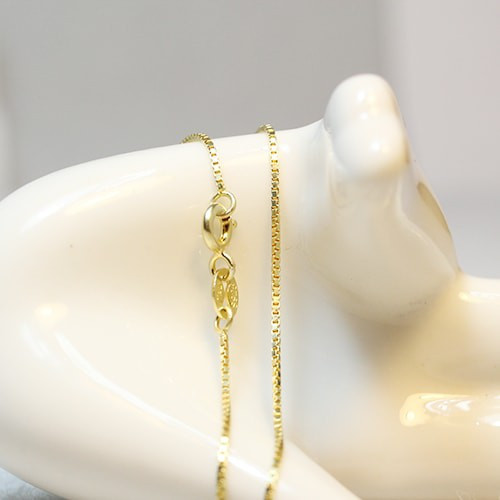 Dây chuyền Bạc Nữ cao cấp mạ vàng 18k DC-005VANG Bảo Ngọc Jewelry