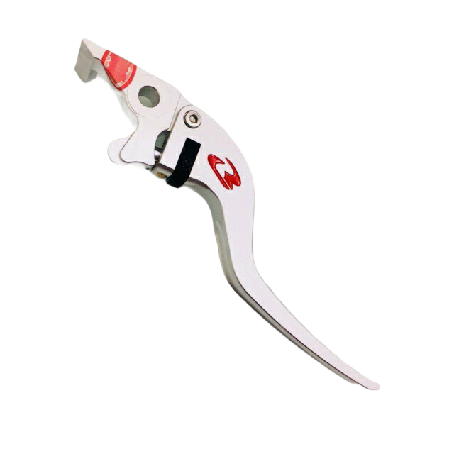 TAY THẮNG ĐĨA 2019 Racing Boy Full Nhám V5 PLUS Màu bạc ( không gắn được cho WAVE RXS)