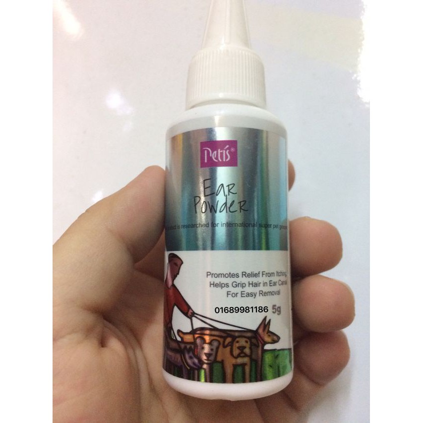 Bột nhổ lông tai cho chó mèo Peptis 5g- Cookie Pethouse