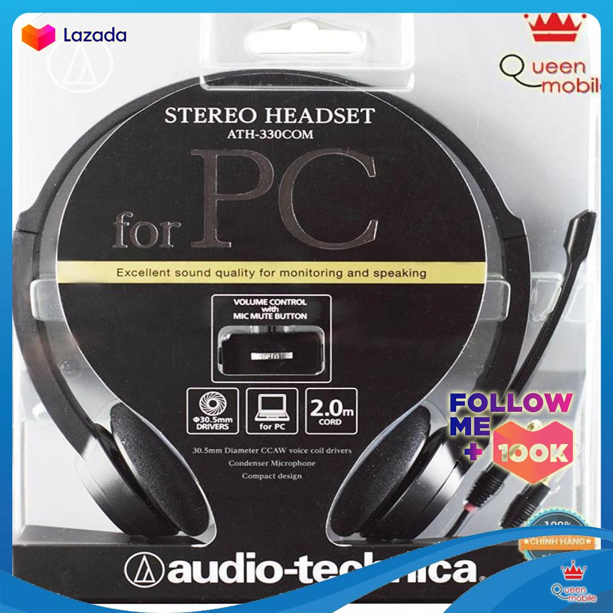 HCMTai nghe Audio-technica On-ear ATH-330COM