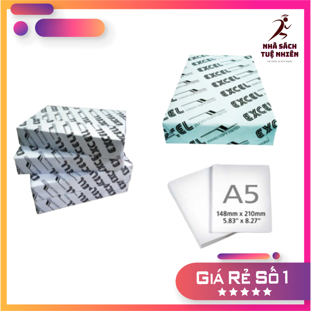 Giấy a5 excell 70gsm 80 gsm giấy in photo a5 giấy a5 giá rẻ