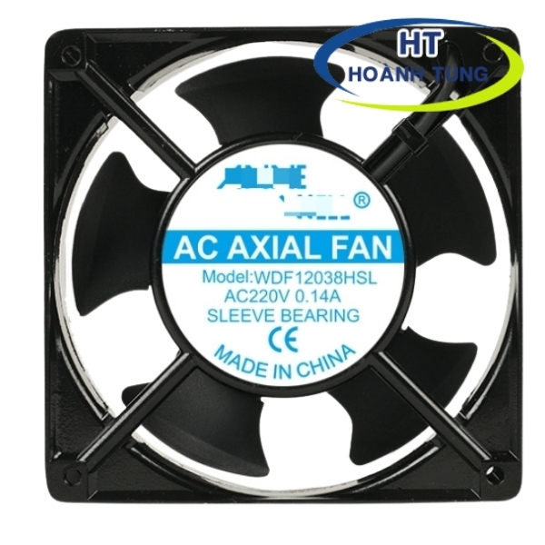 [HCM]Quạt vuông hút thổi giải nhiệt 1,2 tấc kích thước 120x120x38 dây đồng vỏ nhôm điện áp 220VAC chất lượng tốt