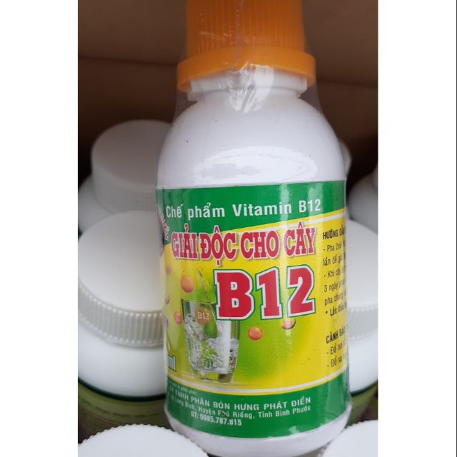 B12 giải độc cho cây