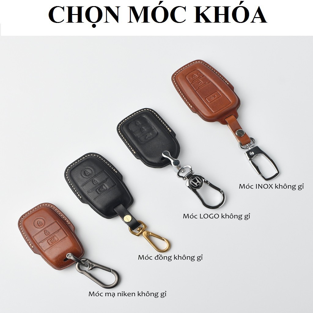 Ốp chìa khoá mazda cx5 💎da thật 100 💎 bao da chìa khoá mazda 3 2 6 bọc chìa khóa mazda cx5 cx8