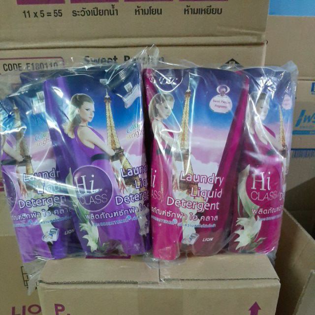 Combo 3 túi nước giặt hiclass thái lan 500ml