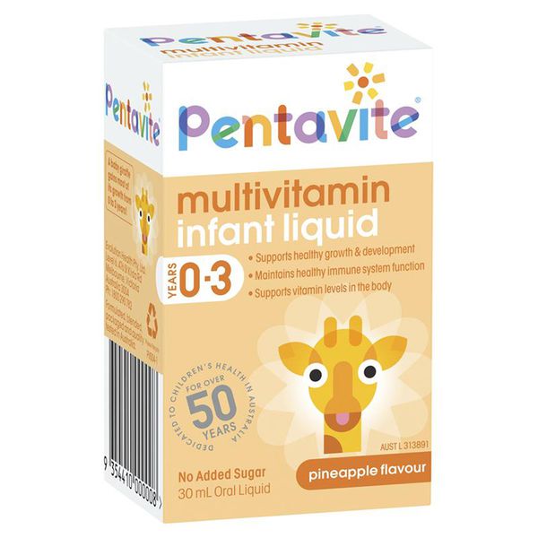 Vitamin tổng hợp pentavite cho bé 0-3 tuổi 30ml