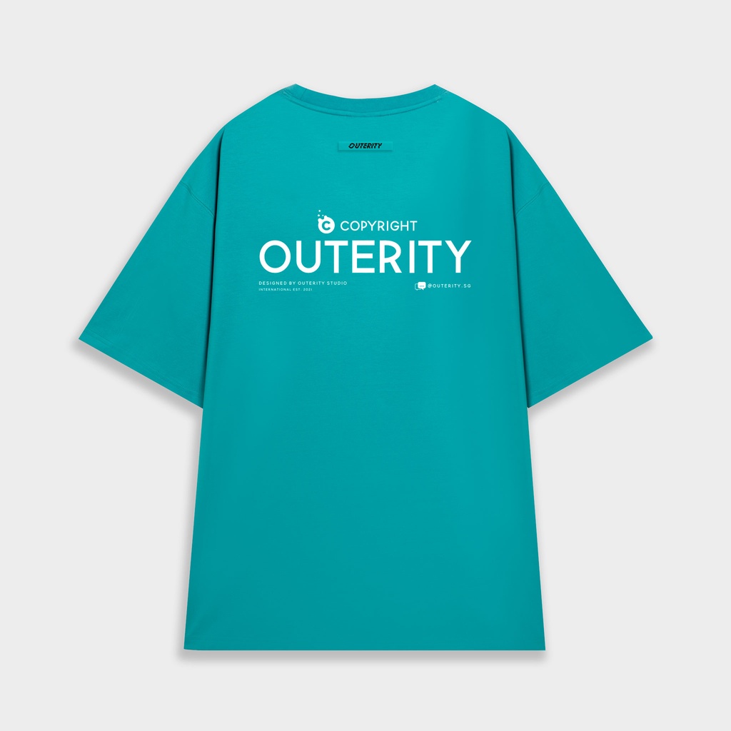 Áo thun outerity bazic v2.0 / màu xanh rêu - orp179