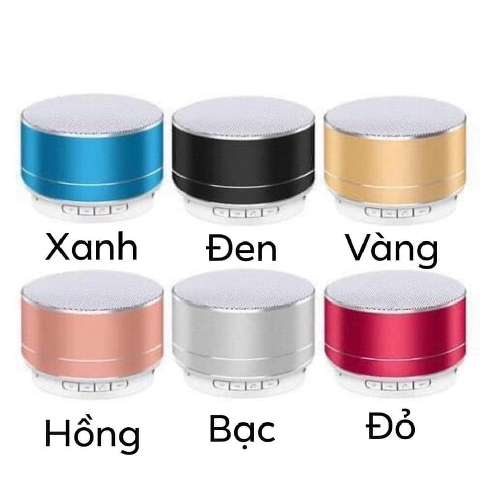 LOA BLUETOOTH MINI A10 xinh xắn tiện dùng ,nhỏ gọn Kết nối không dây Bluetooth - Khoảng cách kết nối không dây 10m - Tích hợp khe cắm thẻ nhớ, USB