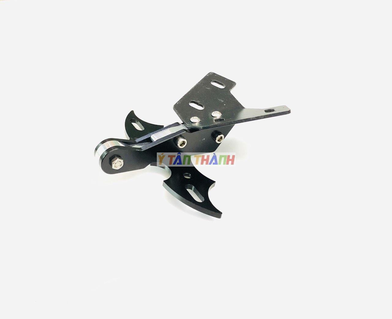 Pass bảng số nhôm gập exciter 150