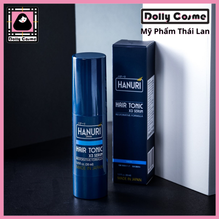 Giảm 60% còn 287, 000 vnd giá gốc 718,000 vnd serum tóc cho nam hanuri hair tonic - mỹ phẩm thái lan dolly cosme