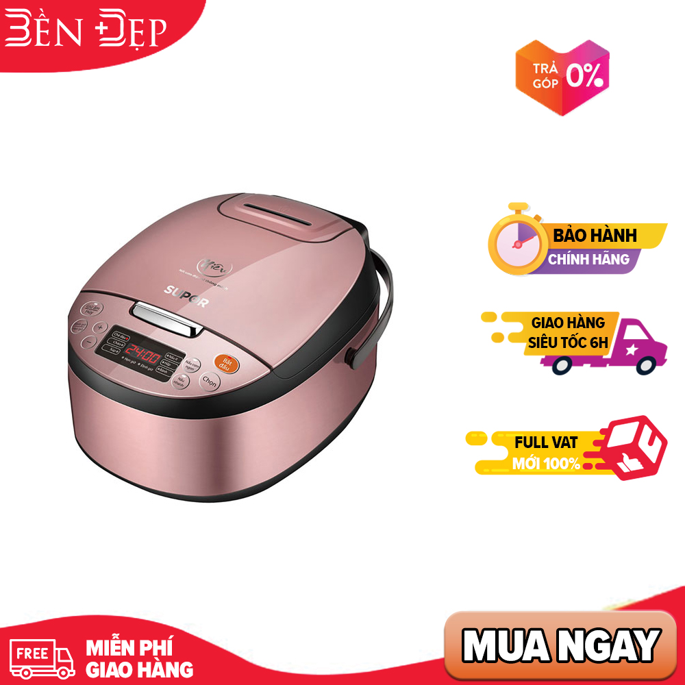 Nồi cơm điện tử niêu supor cfxb40fc33vn-75 1.5l