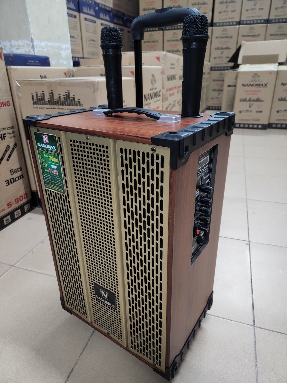 Loa kéo nanomax 3 tấc t-12 cs 300w