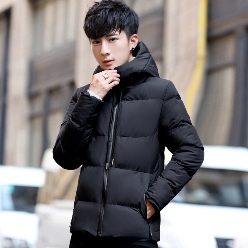 áo khoac phao nam ba lớp trần lông vũ siêu nhẹ mặc bao ấm áp