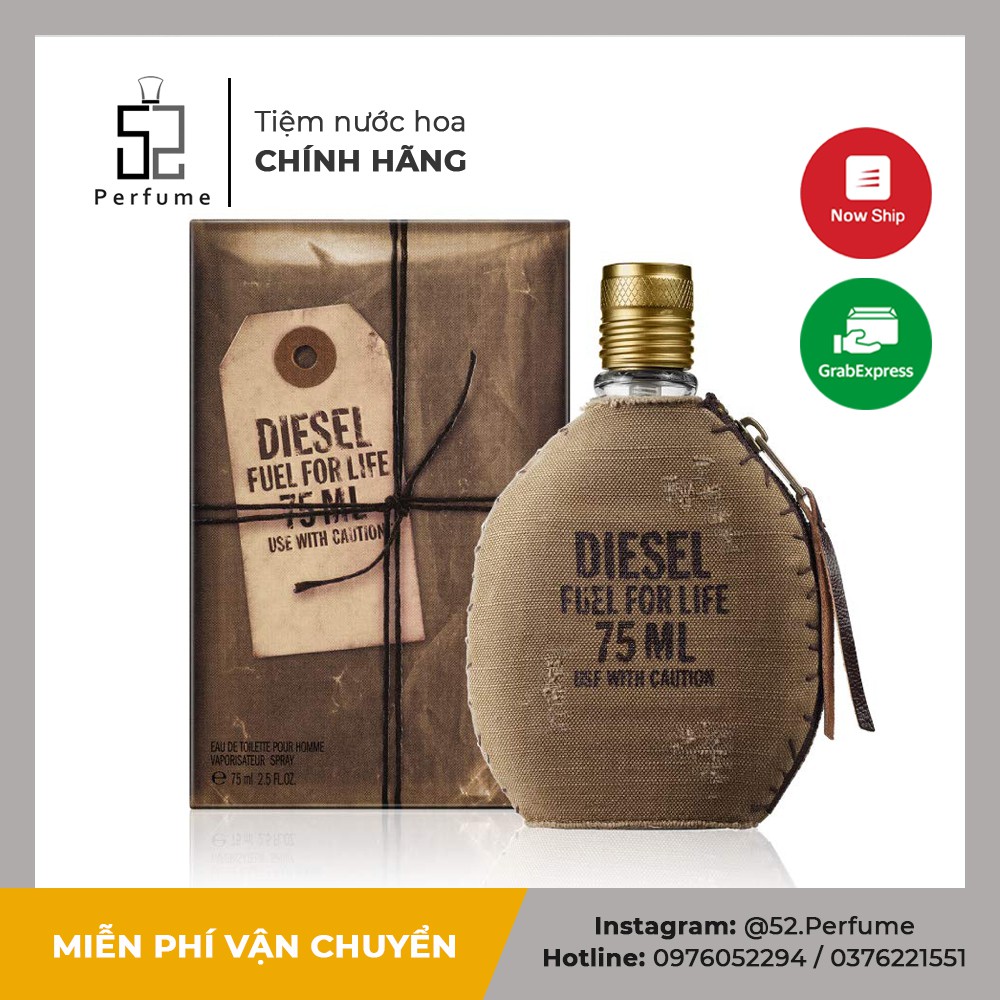 Nước hoa nam Diesel Fuel for Life Homme - 52.Perfume