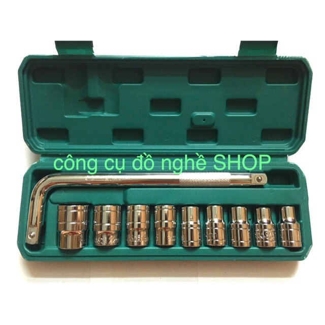 Bộ tuýp đầu 1/2 cần cong l xi bóng tốt taiwan