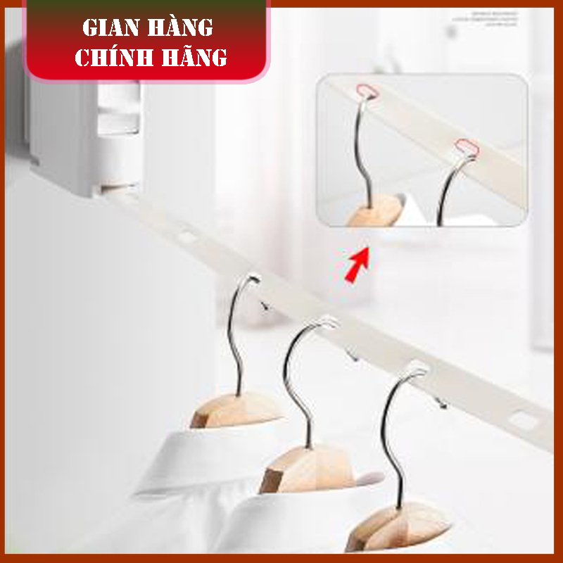 Bộ dây phơi quần áo, dàn phơi đồ thông minh, đa năng Cao Cấp