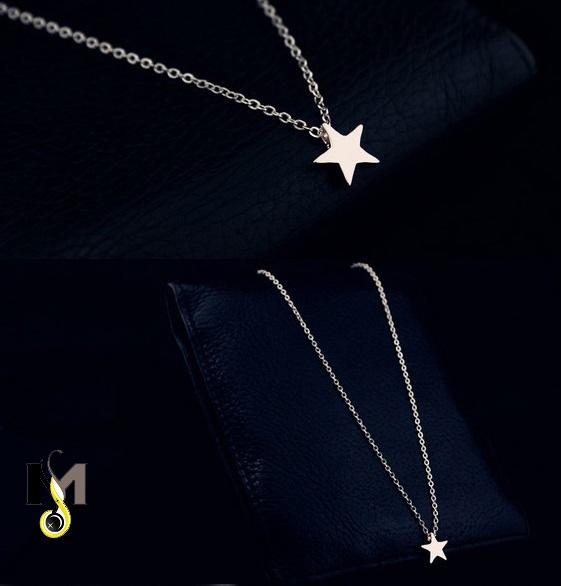 Dây chuyền Inox nữ hình Ngôi sao nhỏ xinh - Không đen, không rỉ sét