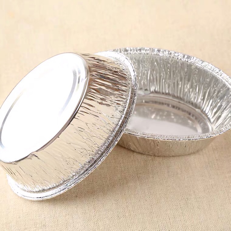 Sét 10 khay giấy bạc dùng để nướng bánh, nướng trứng