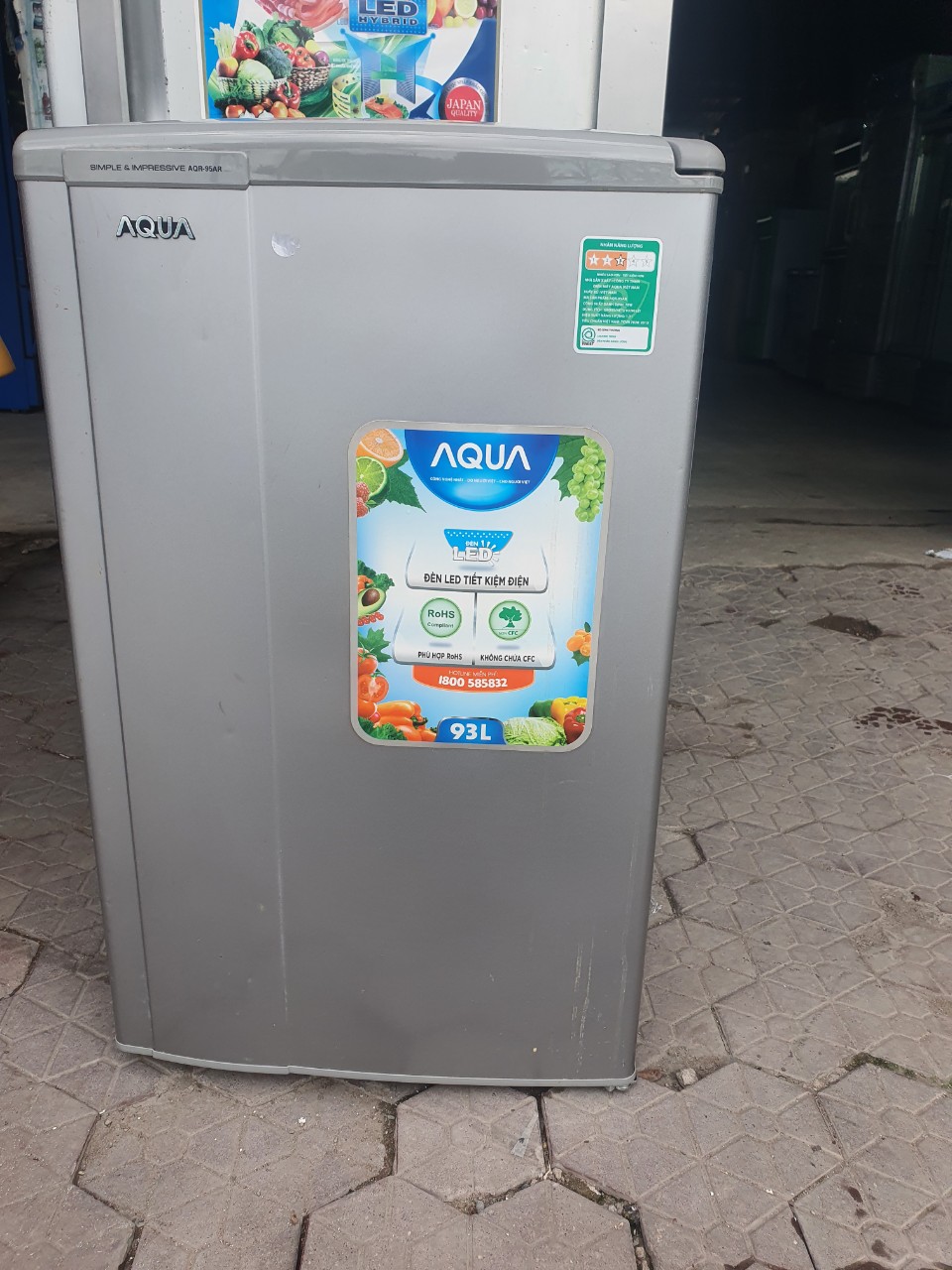 Tủ lạnh Aqua 90lit đã qua sử dụng rin đẹp lh 0769199696 chỉ giao kv hcm,