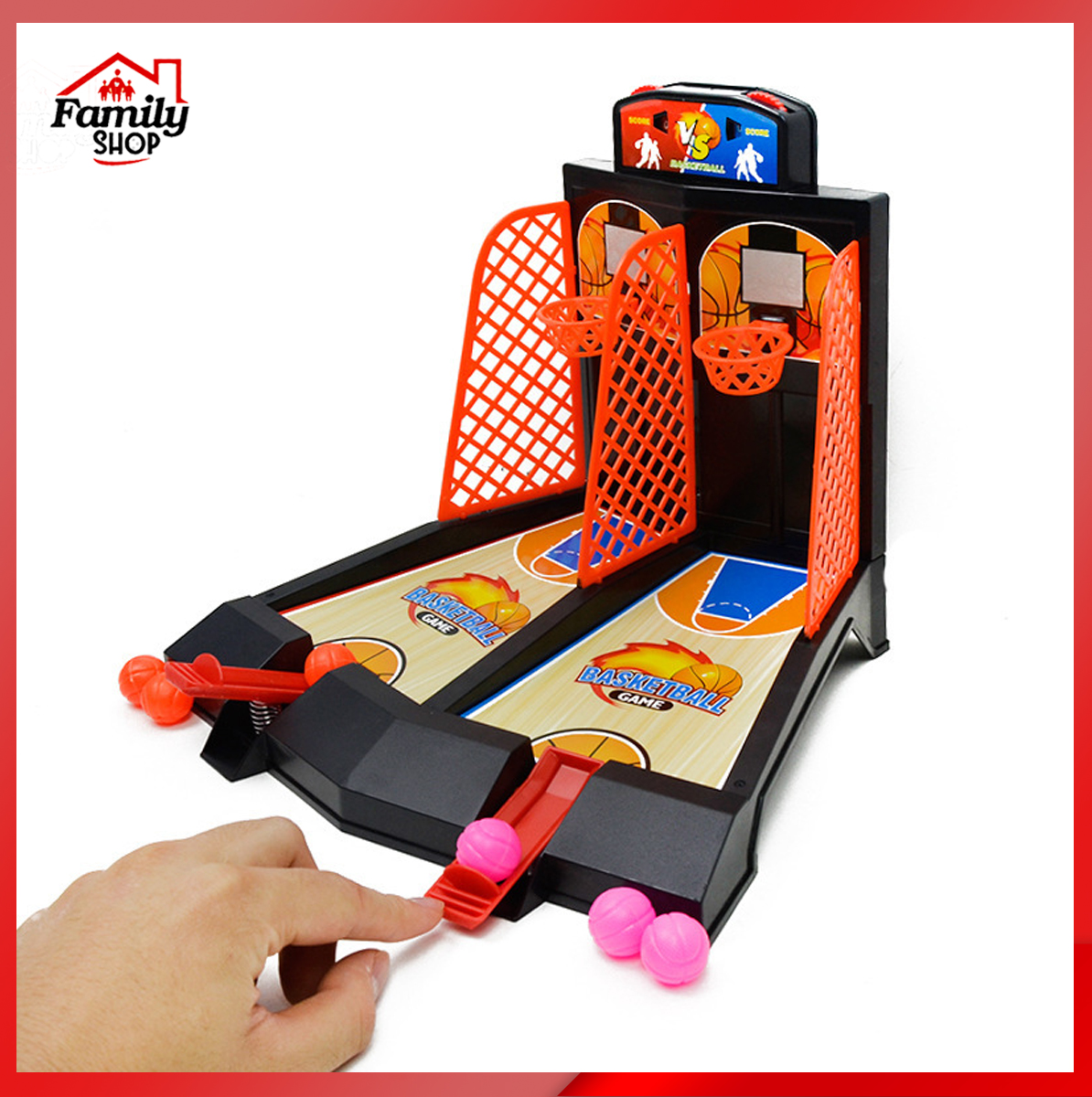 Đồ chơi bóng rổ ném bóng bằng 2 tay- BasketBall Game