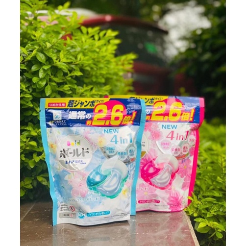 Viên giặt p&g nhật 4 in 1 gelball 31 viên
