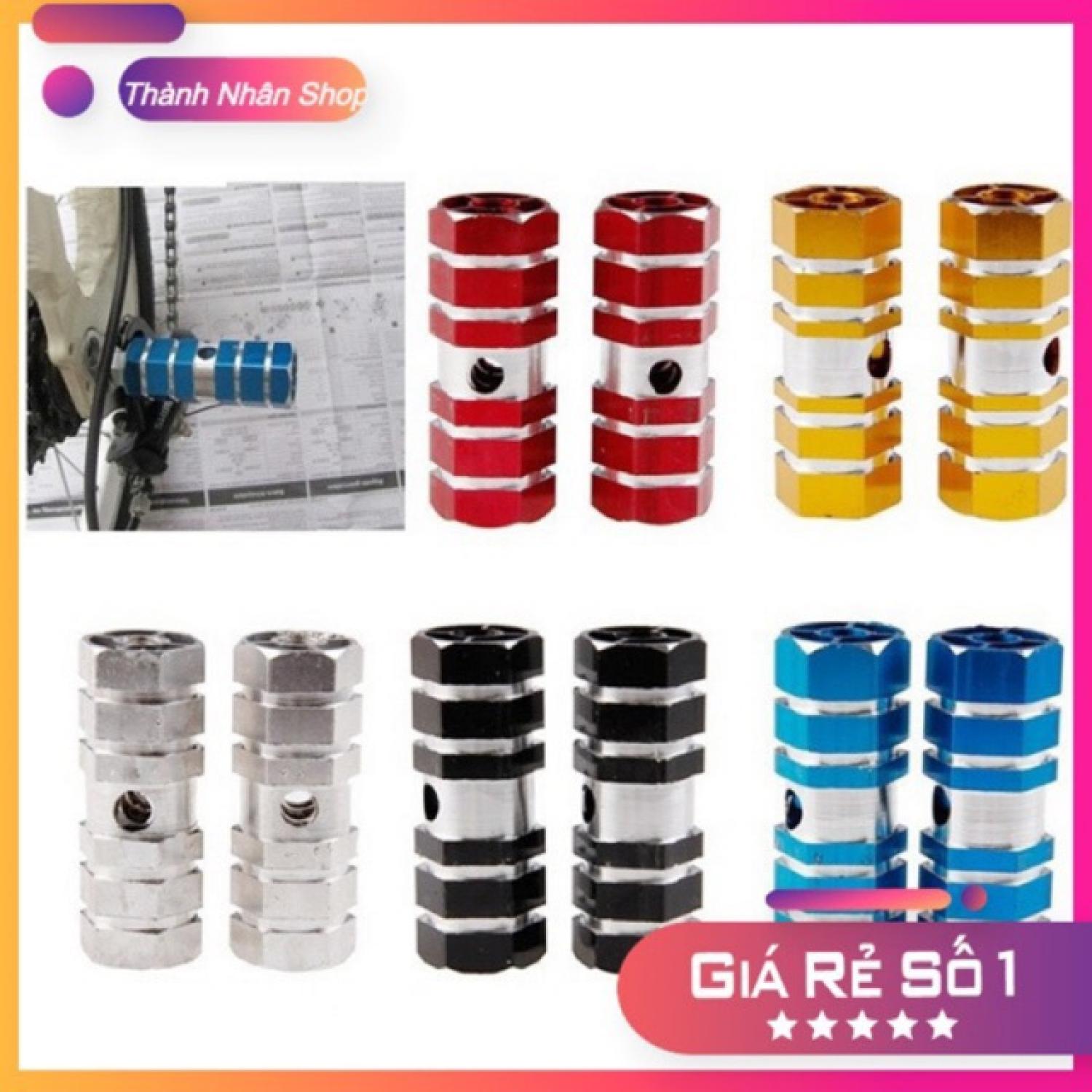 Gác chân bánh sau xe đạp đủ màu