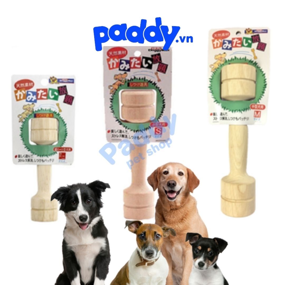 Đồ Chơi Cho Chó Xương Gỗ DoggyMan Giảm Ngứa Răng & Huấn Luyện