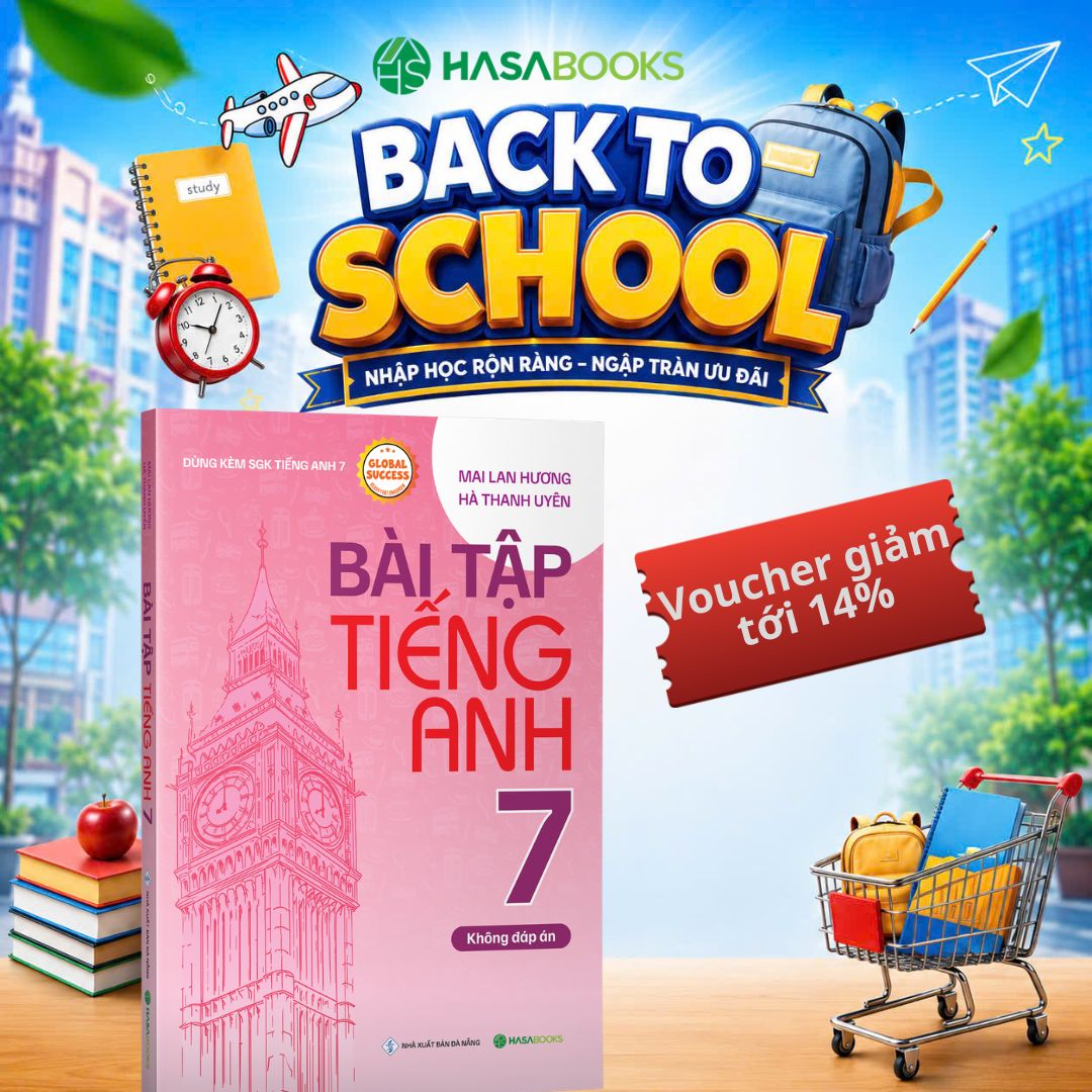 Sách - Bài Tập Tiếng Anh 7 Global Success (Không Đáp Án) - Mai Lan Hương