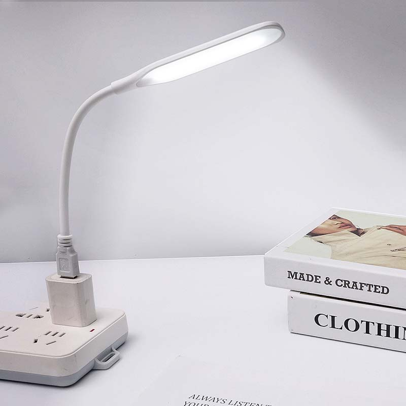 Đèn LED USB cổ ngỗng có thể uốn cong linh hoạt hỗ trợ đọc sách/ trang điểm