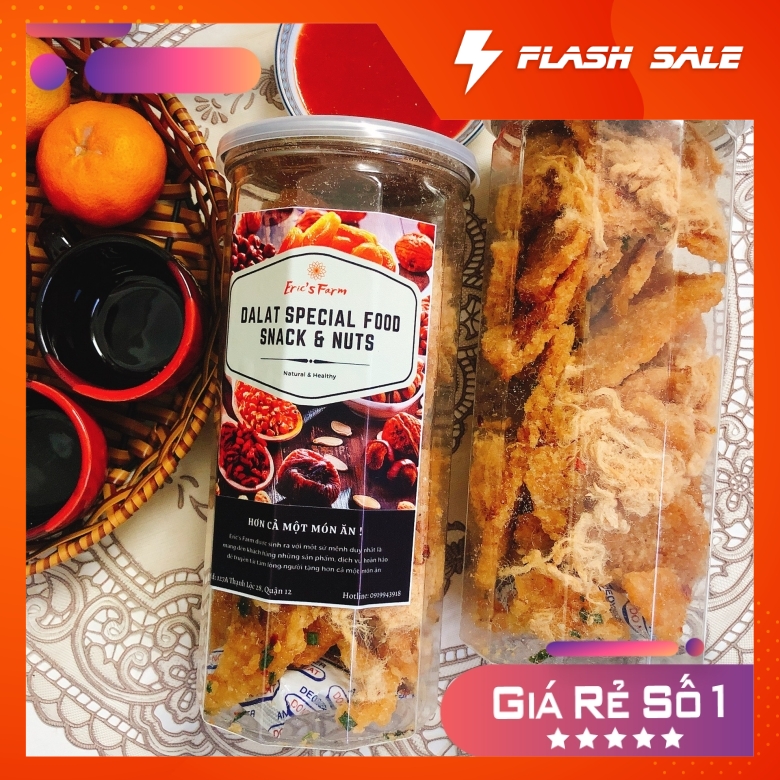 Cơm cháy chà bông 300g - siêu giòn - cực thấm vị