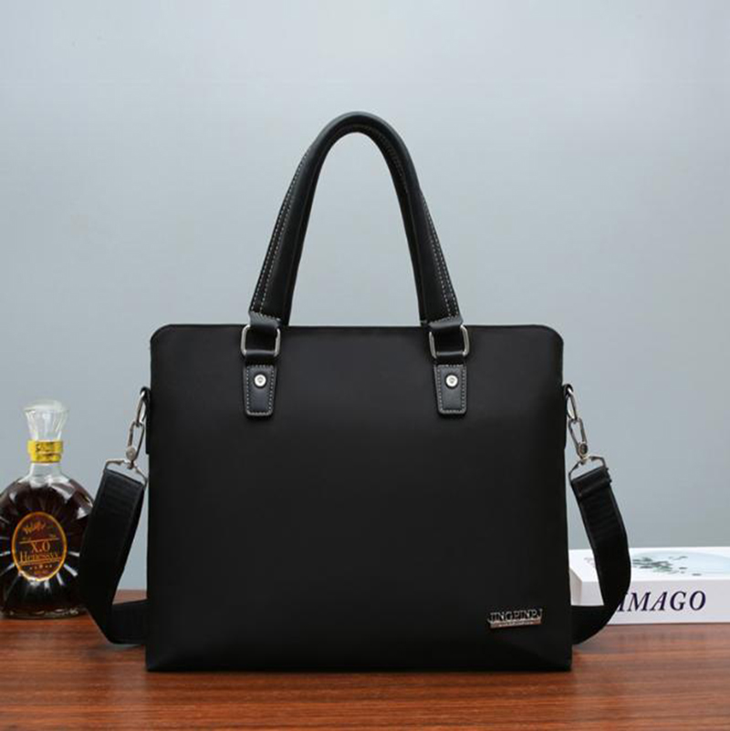 Túi xách laptop chông thấm , chống xước. Túi vải dù xách tay - Hai màu : Đen , Xanh than