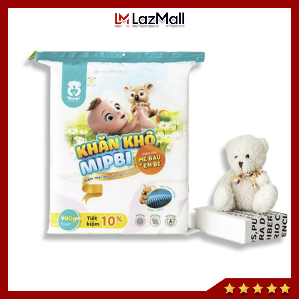 Khăn vải khô đa năng mipbi 260g, 300g, 400g, 500g, 600g, 900g