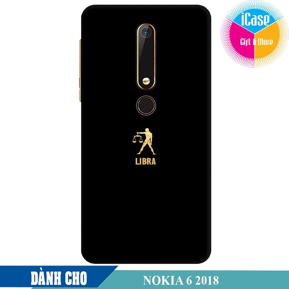 Ốp lưng nhựa dẻo dành cho Nokia 6 2018 in hình Lybra