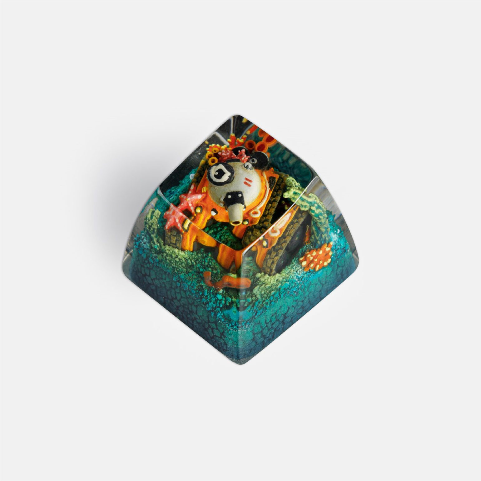 Keycap Artisan bàn phím cơ Dwarf Factory THE PANZER II - Hàng chính hãng