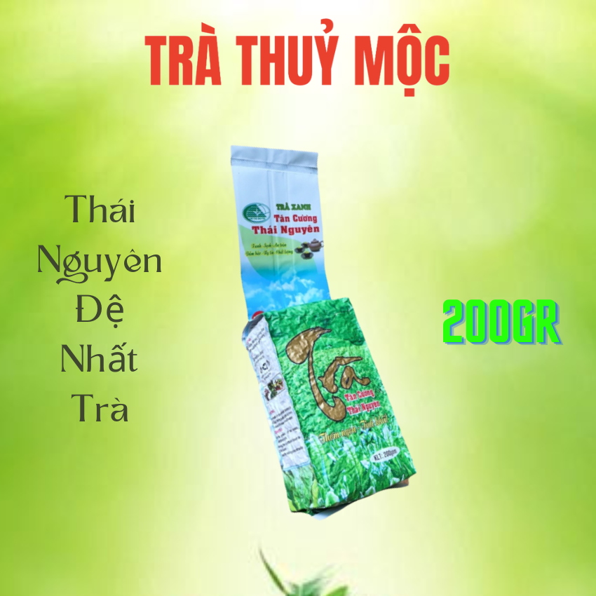 Trà Móc Câu Tân Cương Thái Nguyên Loại Nõn Tôm Đặc Sản 200 Gam, Thơm Ngon Nước Xanh, Gói Hút Chân Không, Hương Vị Tự Nhiên – Thuỷ Mộc Trà