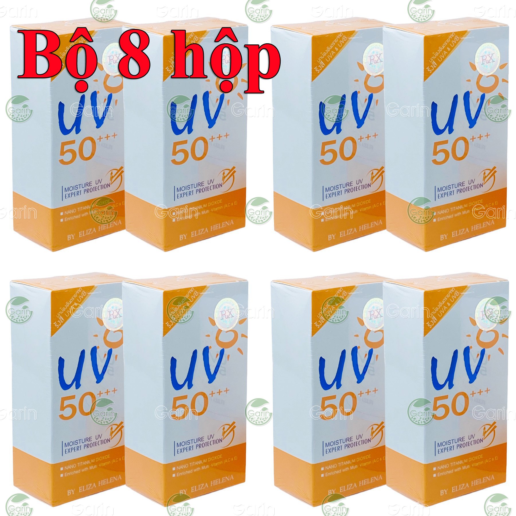 [HCM][TIẾT KIỆM HƠN] Bộ 8 hộp Kem chống nắng cho mặt và body Eliza Helena UV50+++ Thái Lan (30g x 8) giúp chống nắng hiệu quả dưỡng ẩm cho da thích hợp với làn da Châu Á