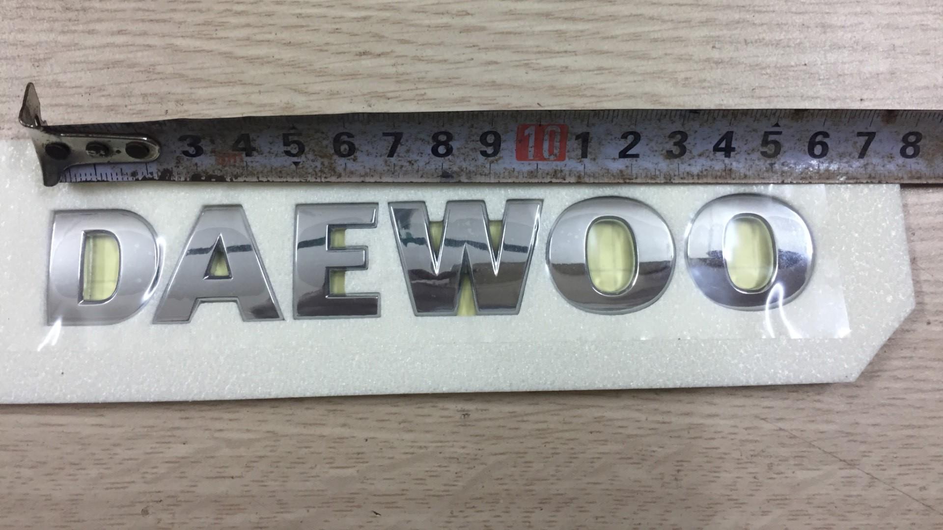 Biểu Tượng Chữ (Logo) DAEWOO