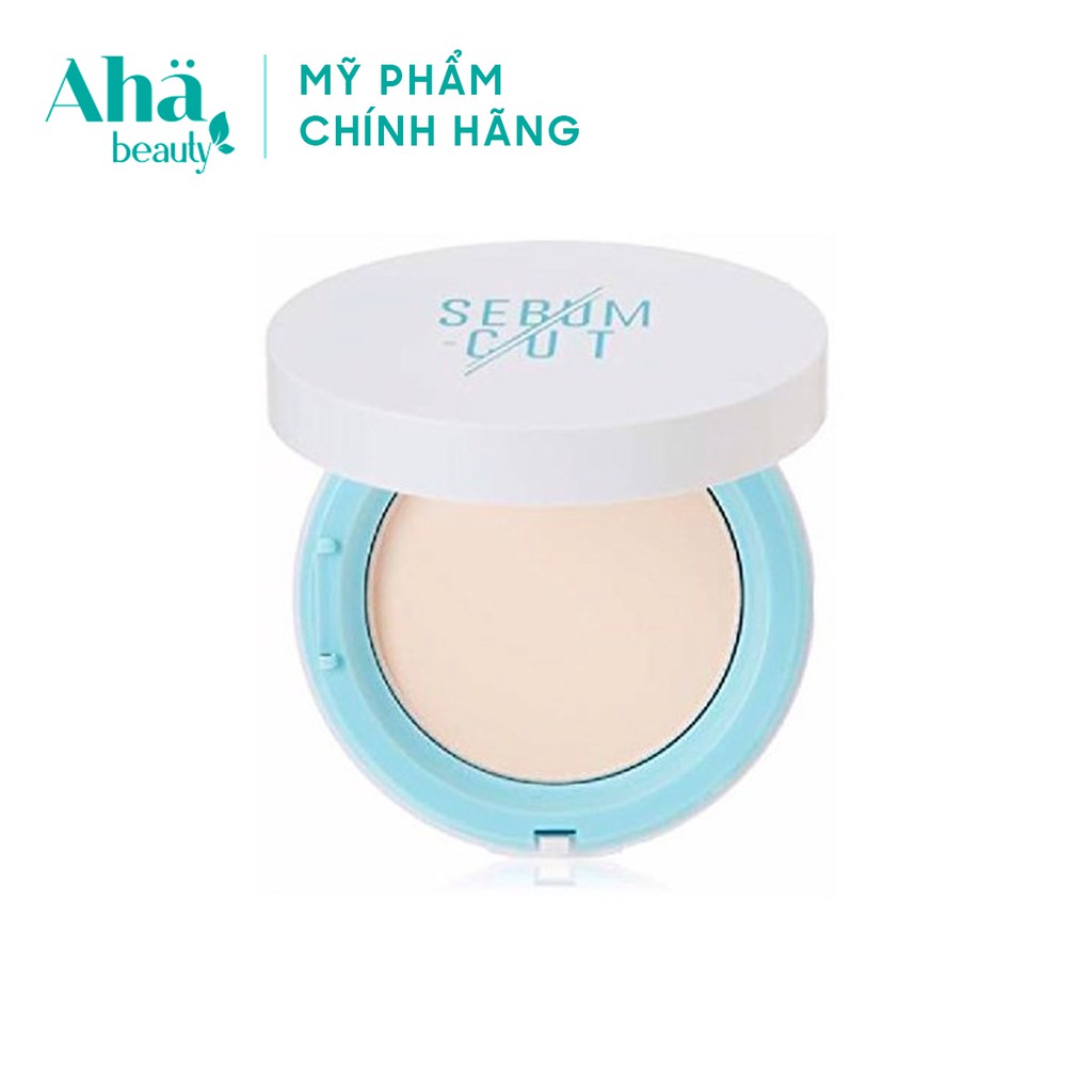 Phấn phủ nén siêu mịn missha sebum - cut powder pact