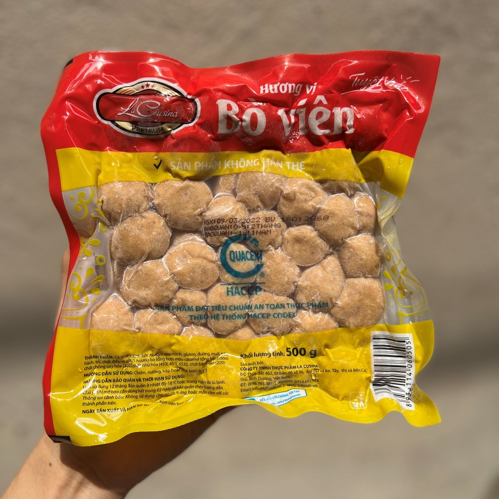 500g Bò Viên Chiên Ngon,  Rẻ