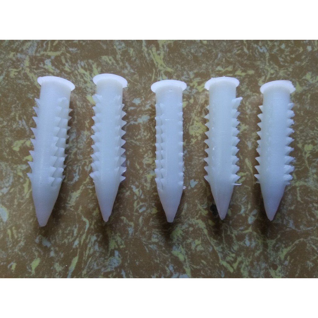 Combo 50 tắc kê (nở nhựa) cỡ 3/4/5/6/7cm (tự chọn)