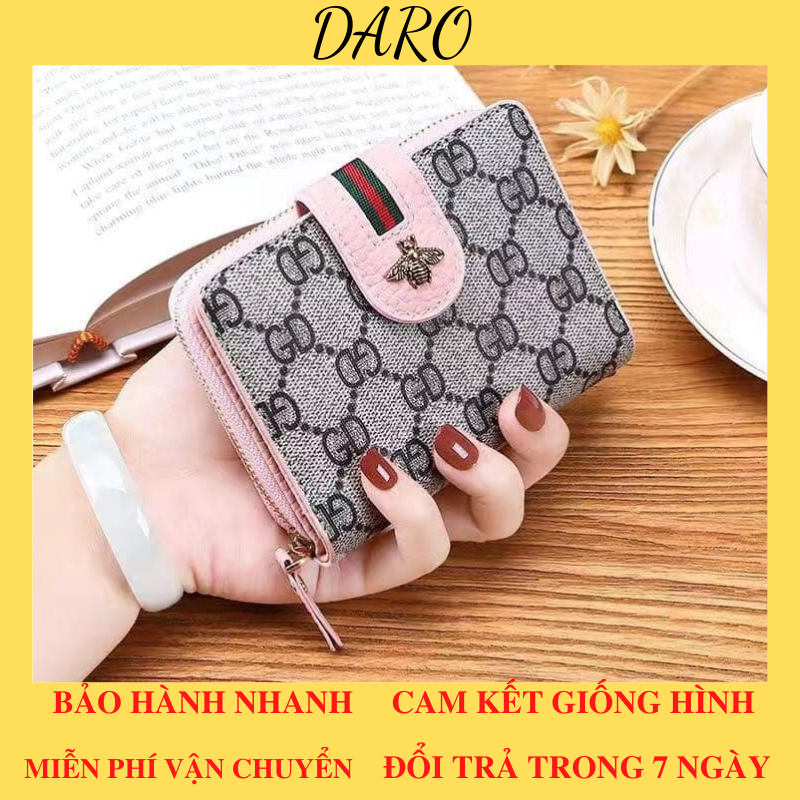 Ví nữ cầm tay mini cao cấp đẹp cute đựng tiền nhiều ngăn thời trang Hàn Quốc giá rẻ [ LOẠI XỊN + QUÀ TẶNG ] DARO VN20