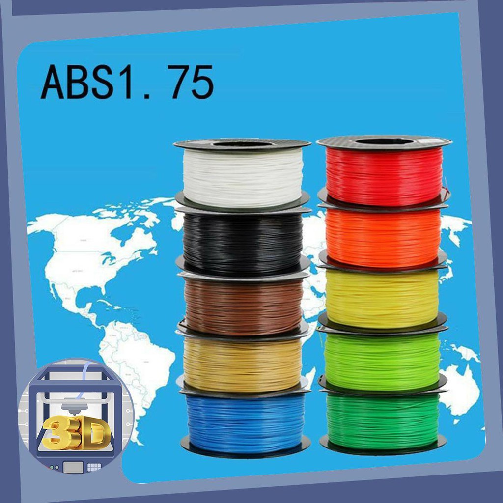 Cuộn nhựa in 3d abs 1,75mm 1kg - abs filament