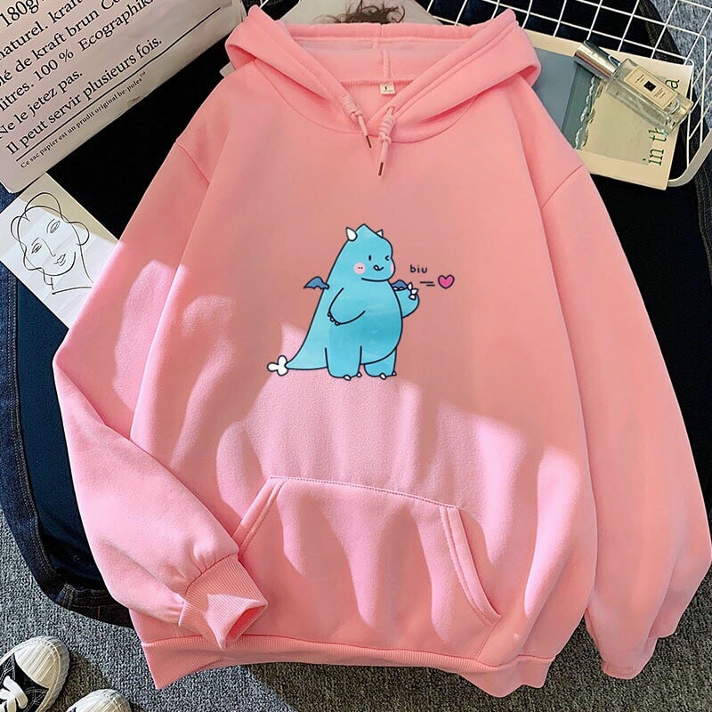 [HCM]Áo Hoodie Hình khủng long bắn tim siêu Cute  full size nam nữ đều mặc được sản phẩm hot của