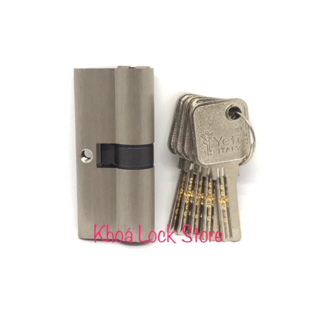Ruột khoá cửa tay gạt Yeti chiều rộng 32mm chiều dài 70mm