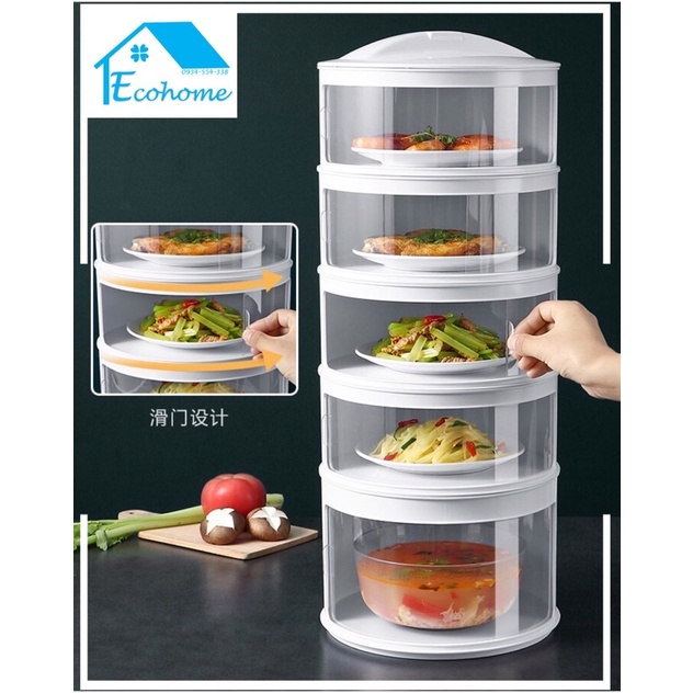 Lồng bàn giữ nhiệt 5 tầng thông minh với chất liệu nhựa carbon không độc hại giữ nhiệt 9h thiết kế xếp chồng gọn gàng thiết kế trượt thông minh không vướng và tách được từng tầng. Bảo hành 12 tháng.