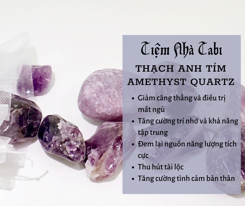 Đá thạch anh tím